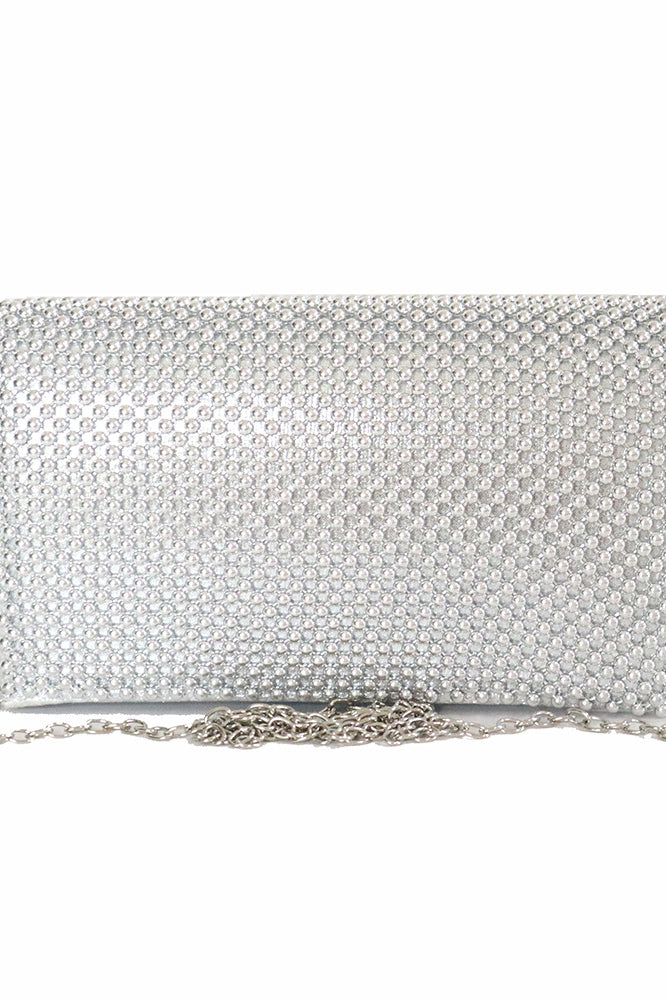 Daily Work Party Aluminum Beads Trifold Bag