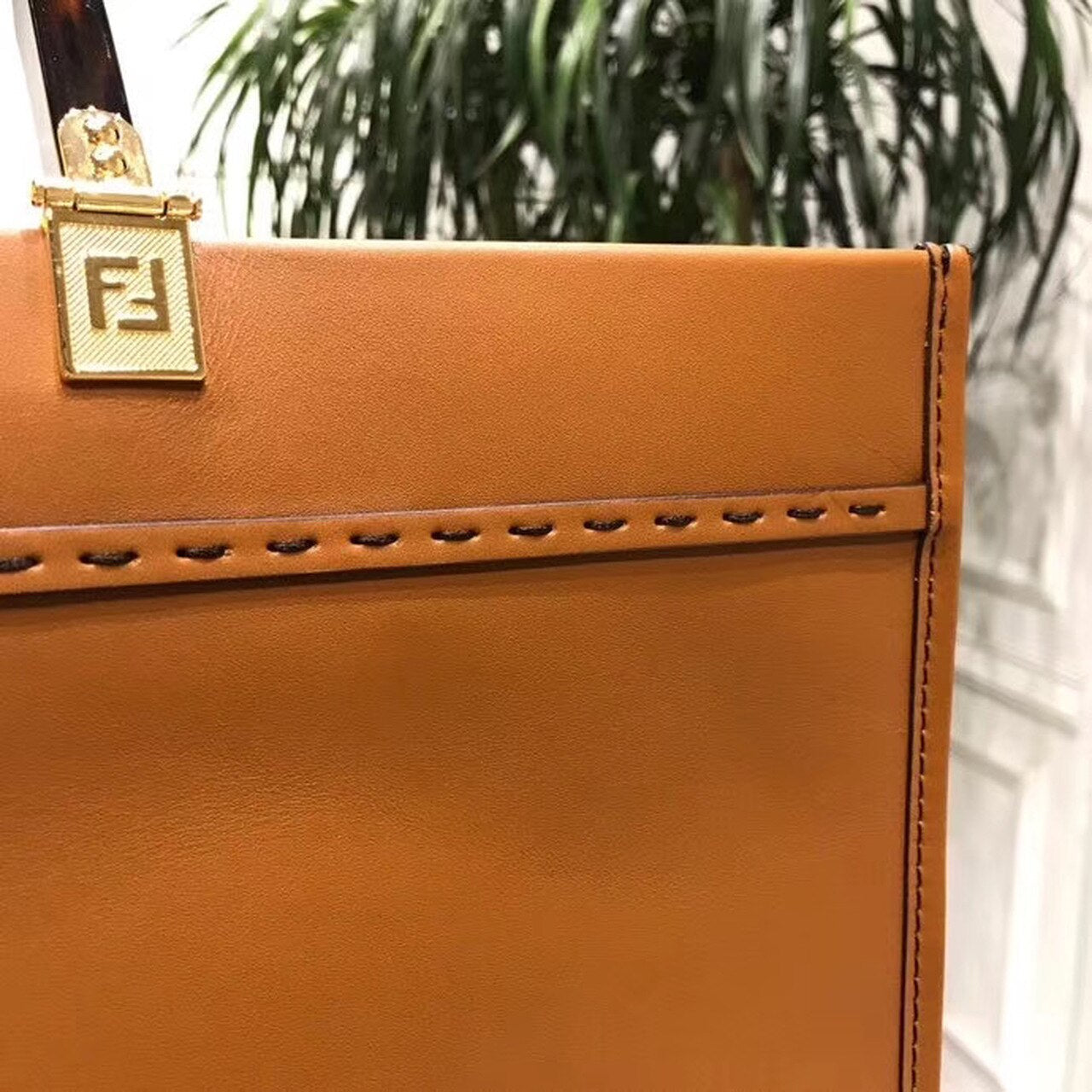 FI Sunshine Large Tote Bag Brown For Women, Handbags, Shoulder And Crossbody Bags 15.7in/40cm FF 8BH372ABVLF0PWZ