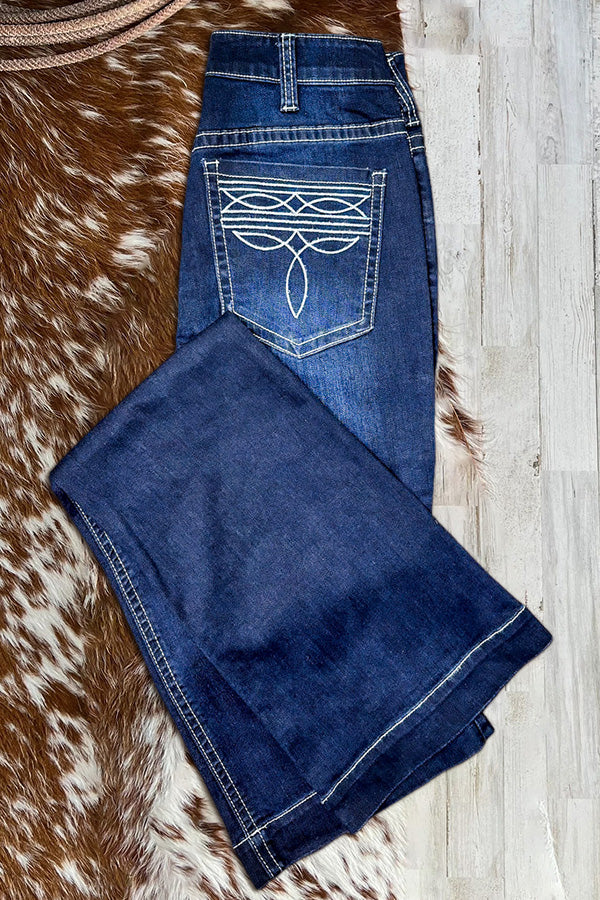 Cowgirl Boot Stitch Jeans