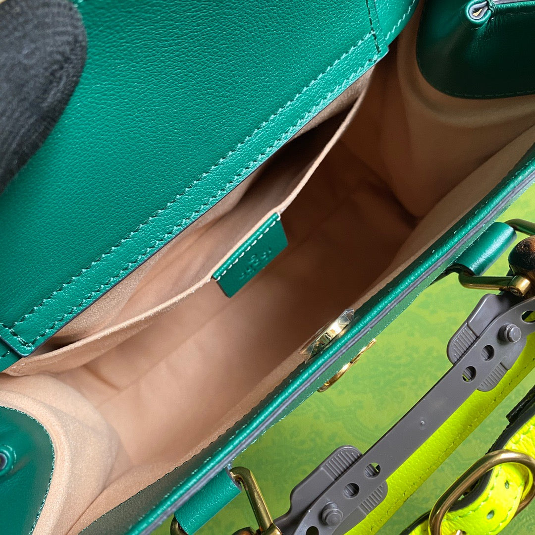 gg Diana Small Tote Bag Green For Women, Women’s Bags 11in/27cm gg 