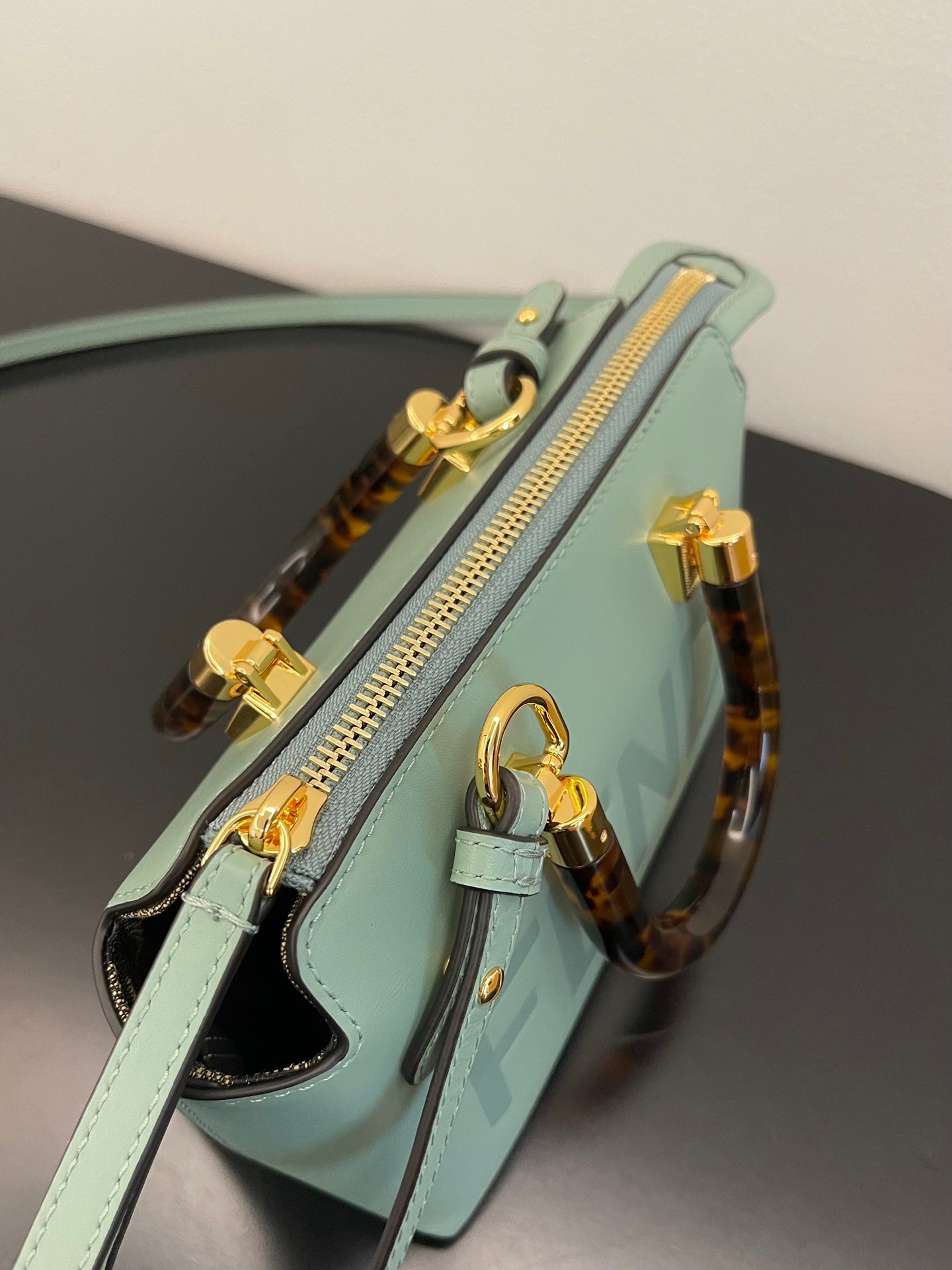 FI By The Way Mint Green Mini Bag For Woman 17cm/6.5in 8BS067ABVLF03HW