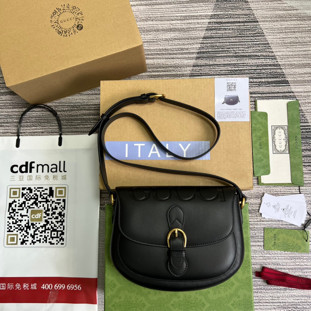 gg Aria Shoulder Bag Black For Women, Women’s Bags 10.2in/25cm gg