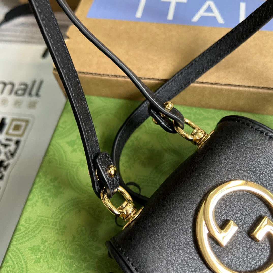gg Blondie Card Case Wallet Black For Women, Women’s Bags 4.5in/12cm gg 698635 UXX0G 1000