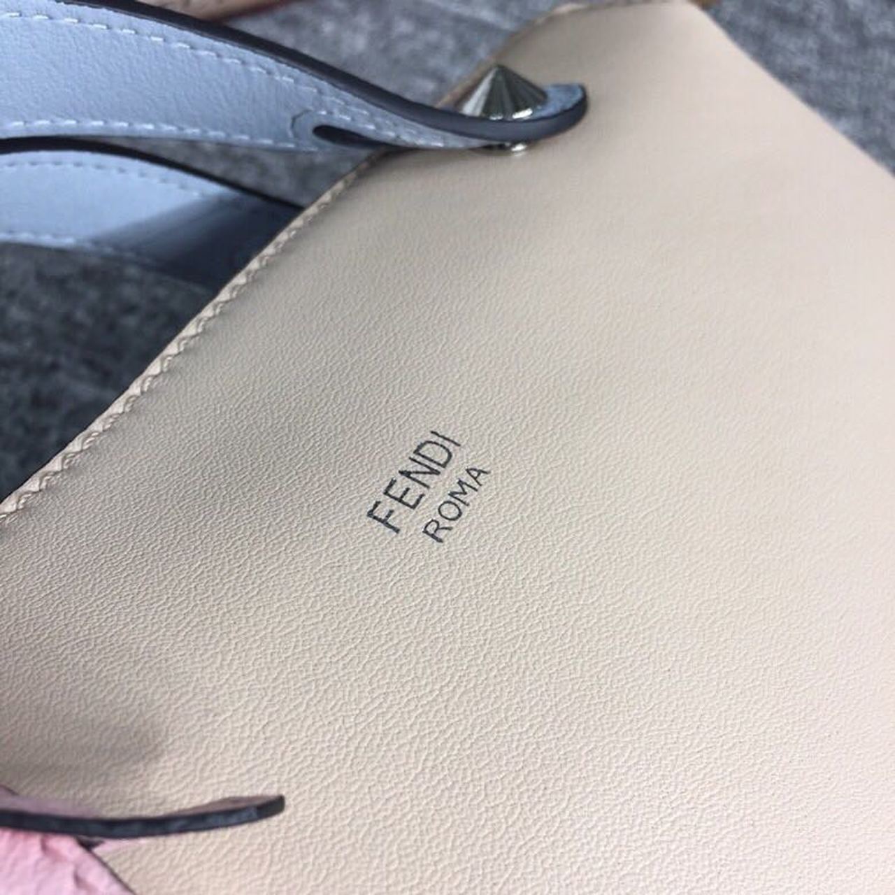 FI By The Way Medium Bag Beige For Women, Handbags, Shoulder And Crossbody Bags 10.6in/27cm FF 8BL1461
