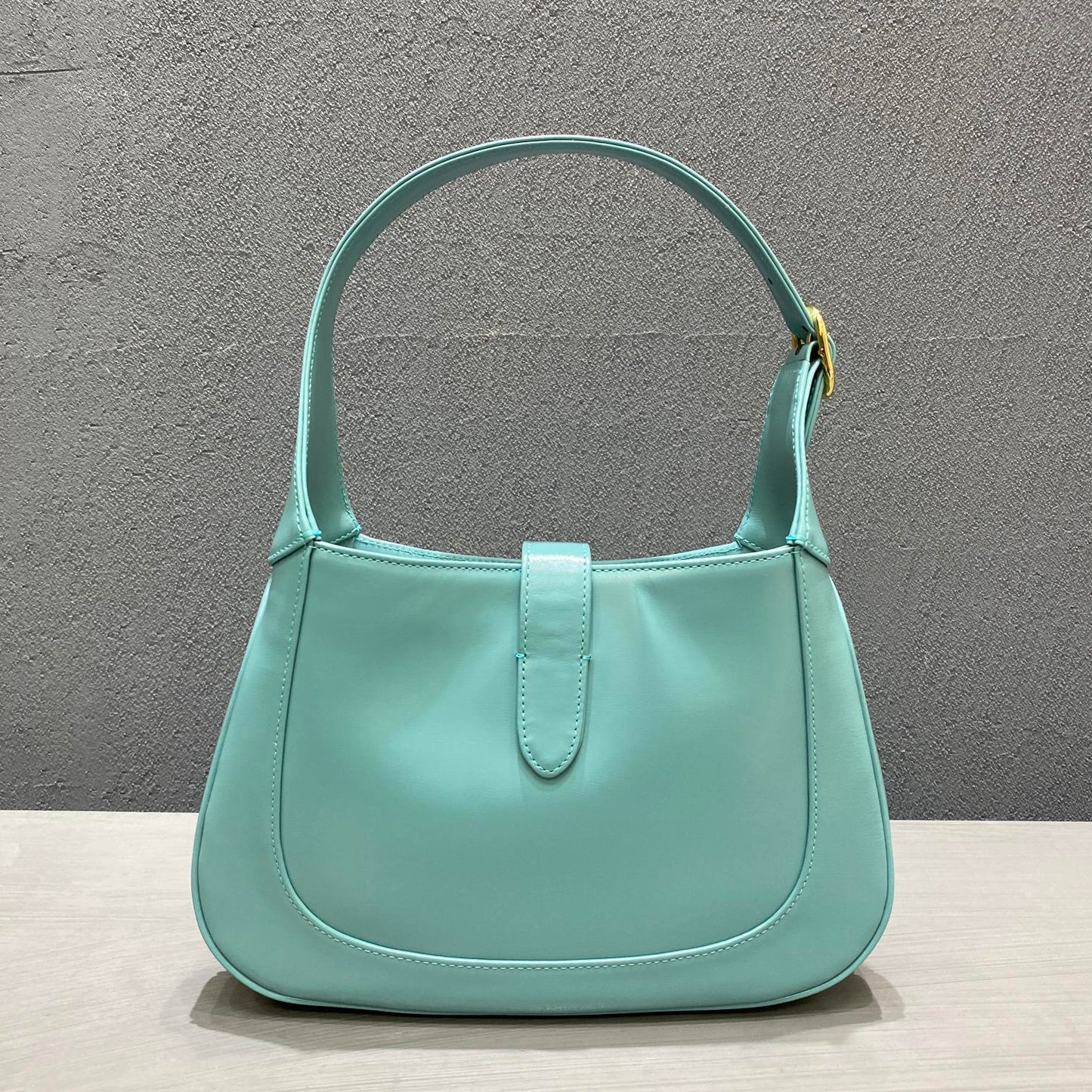 gg Jackie 1961 Small Shoulder Bag Light Blue For Women 10.8in/27.4cm gg 636709 10O0G 4933
