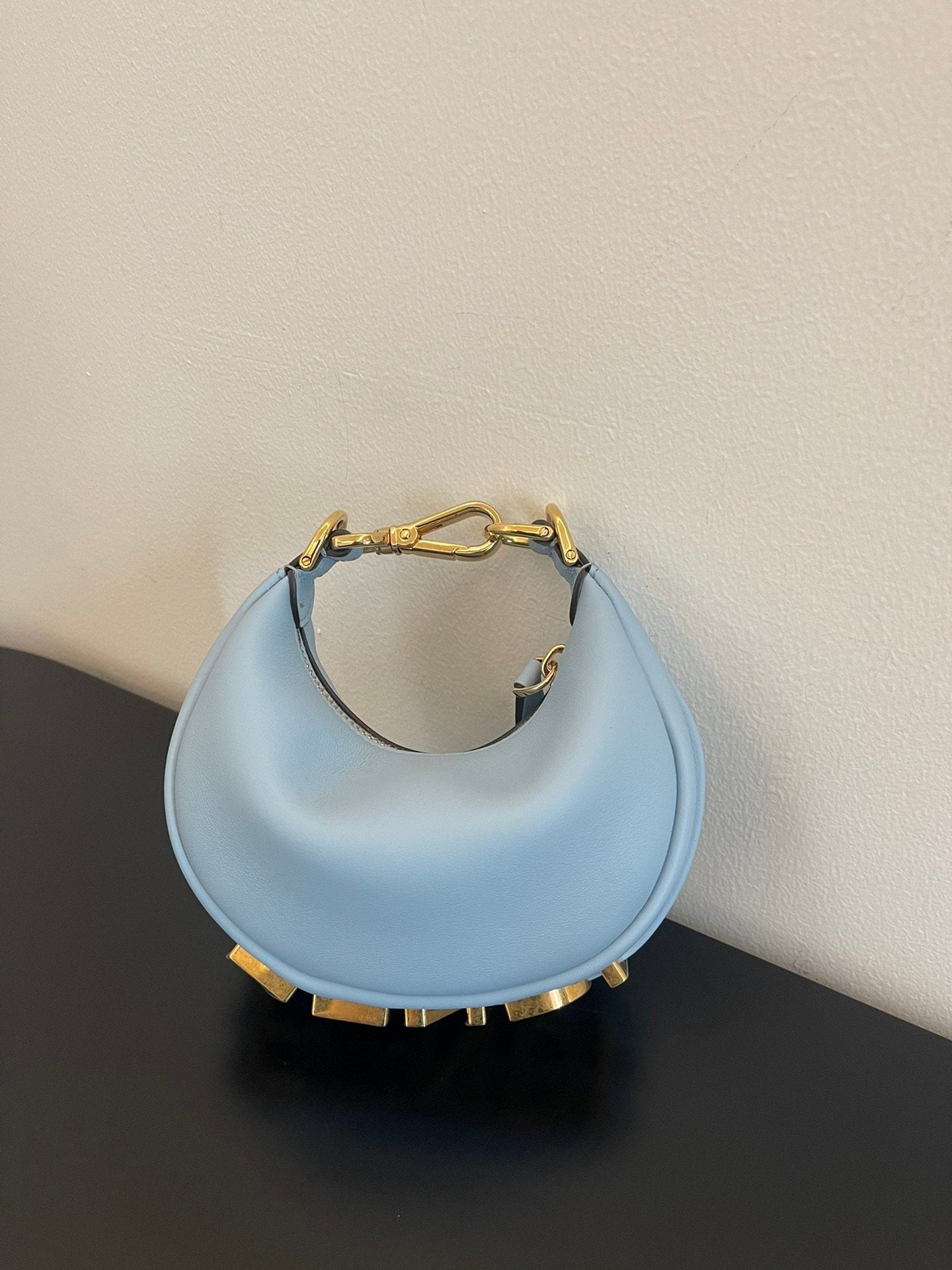 FI Nano FIgraphy Blue For Women, HandBags 6.7in/17cm FF 7AS089