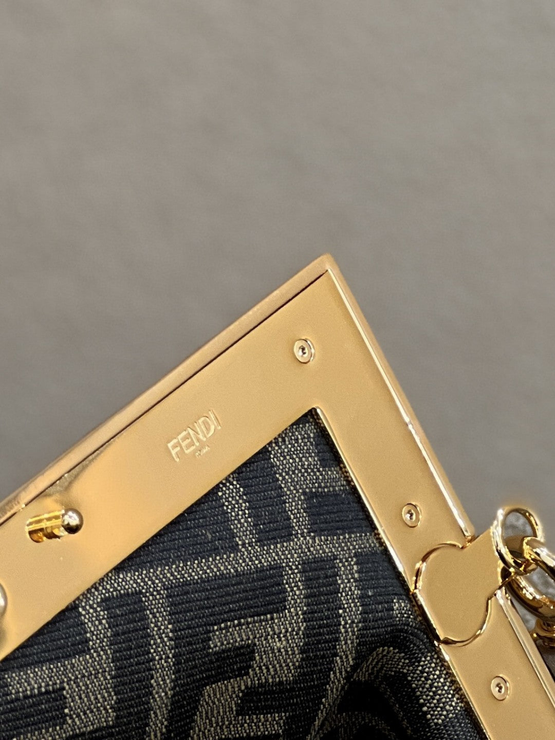 FI First Small Gray Bag For Woman 26cm/10in