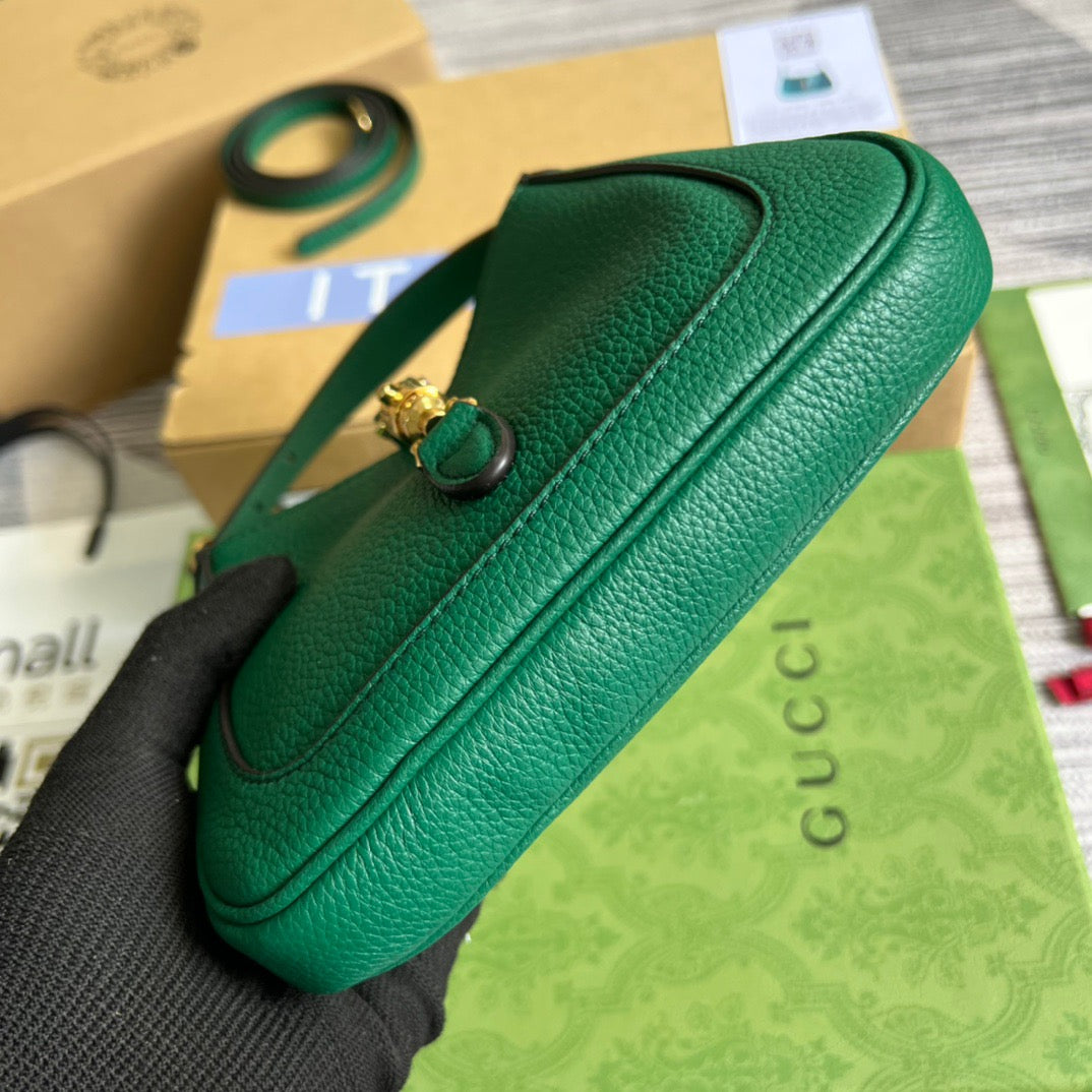 gg Jackie 1961 Mini Shoulder Bag Green For Women, Women’s Bags 7.5in/19cm gg