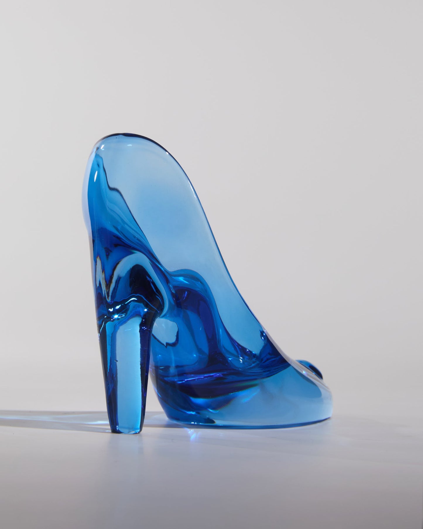 Cinderella's Blue Crystal Heels Ornament