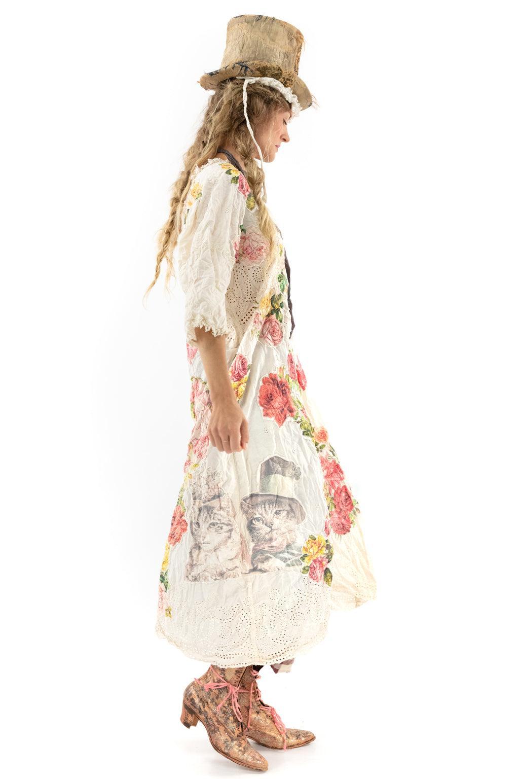 Eyelet Appliqué Coronado Dress