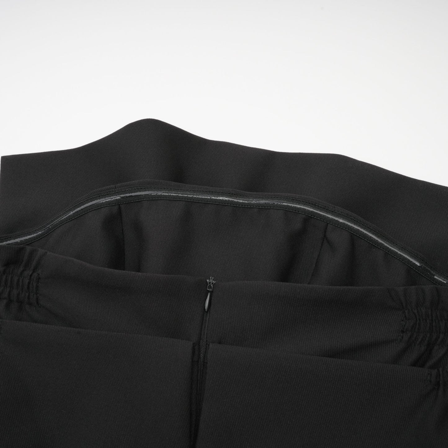 Caribe black bowknot off-shoulder mini dress