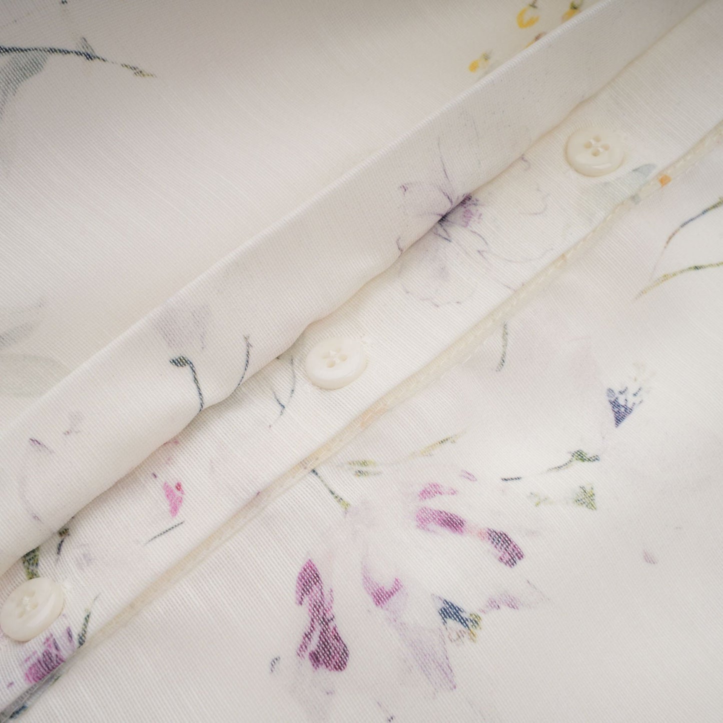 Zoé white floral-print tied midi dress