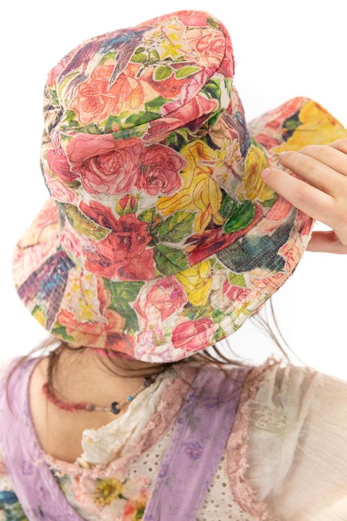 Floral Hemingway Top Hat