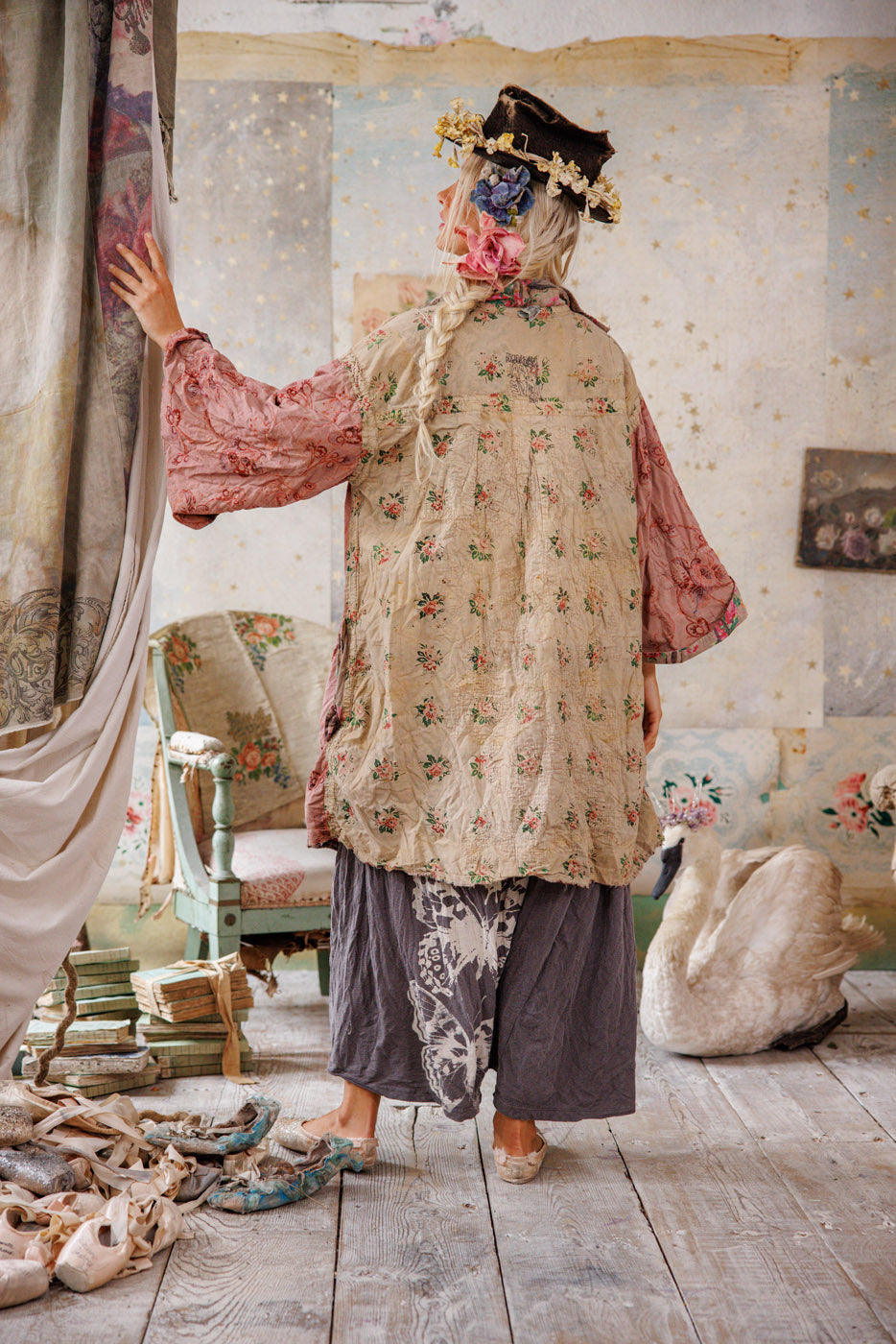 Appliqué Cyrene Coat