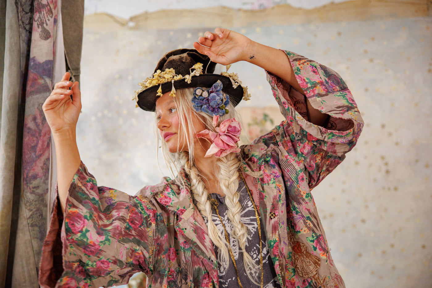 Appliqué Cyrene Coat
