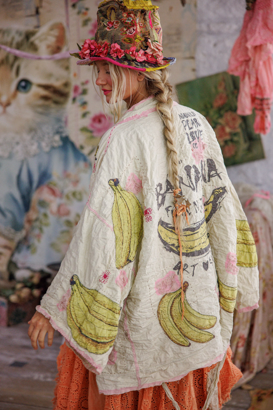 Banana Funk N' Junk Kimono