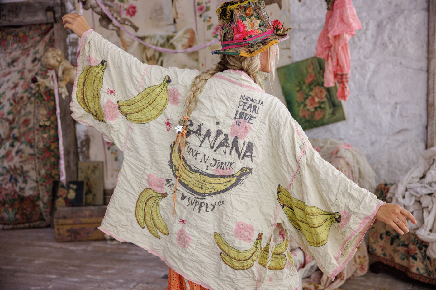 Banana Funk N' Junk Kimono