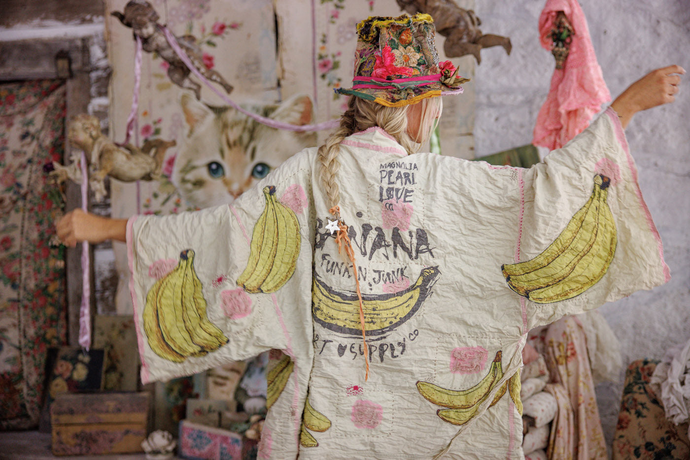 Banana Funk N' Junk Kimono
