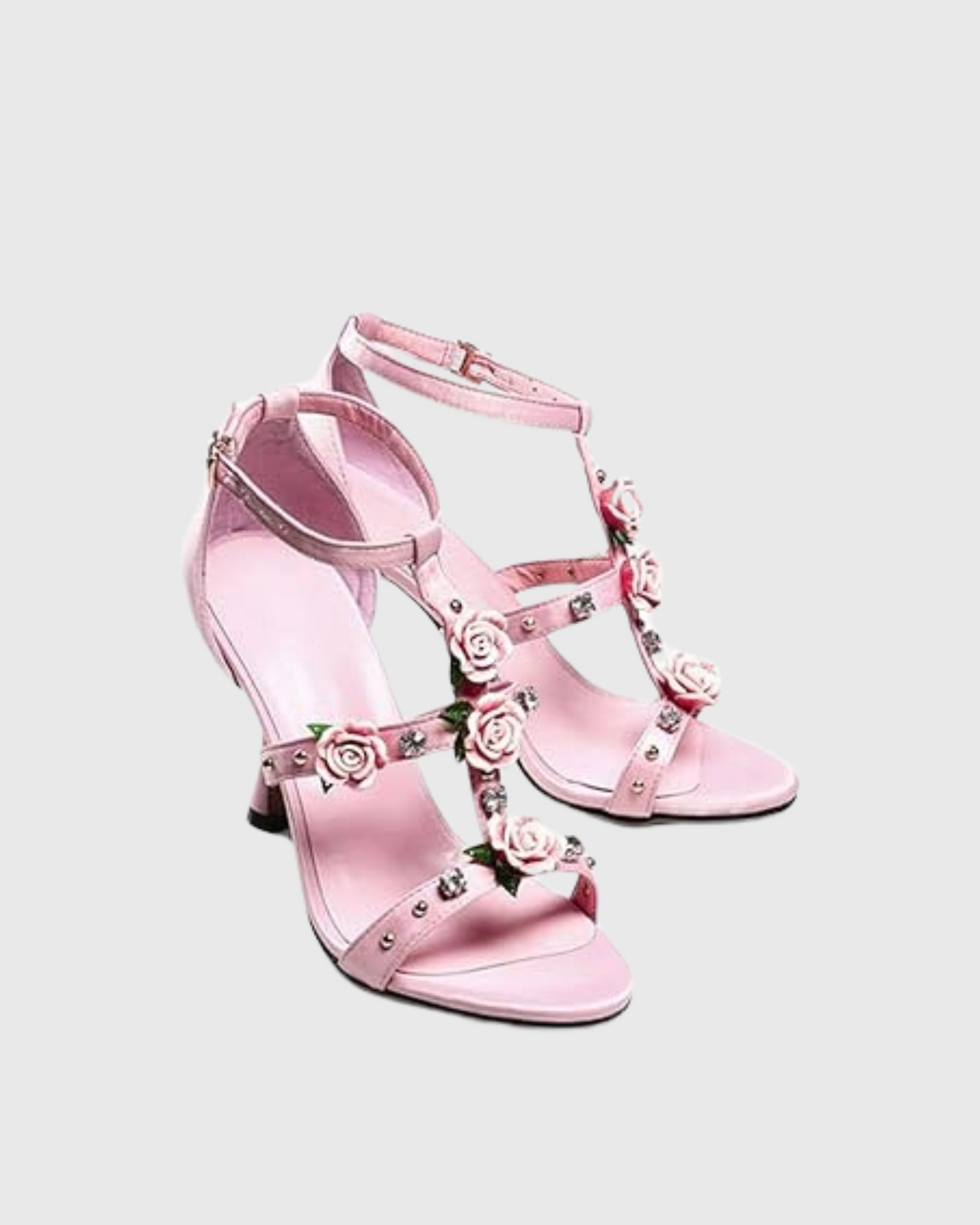 Kierra Rose Strap Sandals In Pink