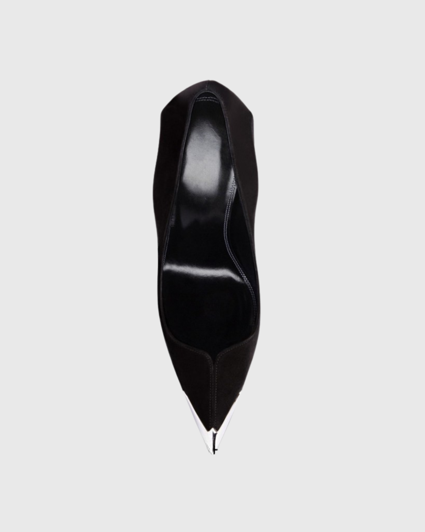Lilith Metal Toe Velvet Pumps