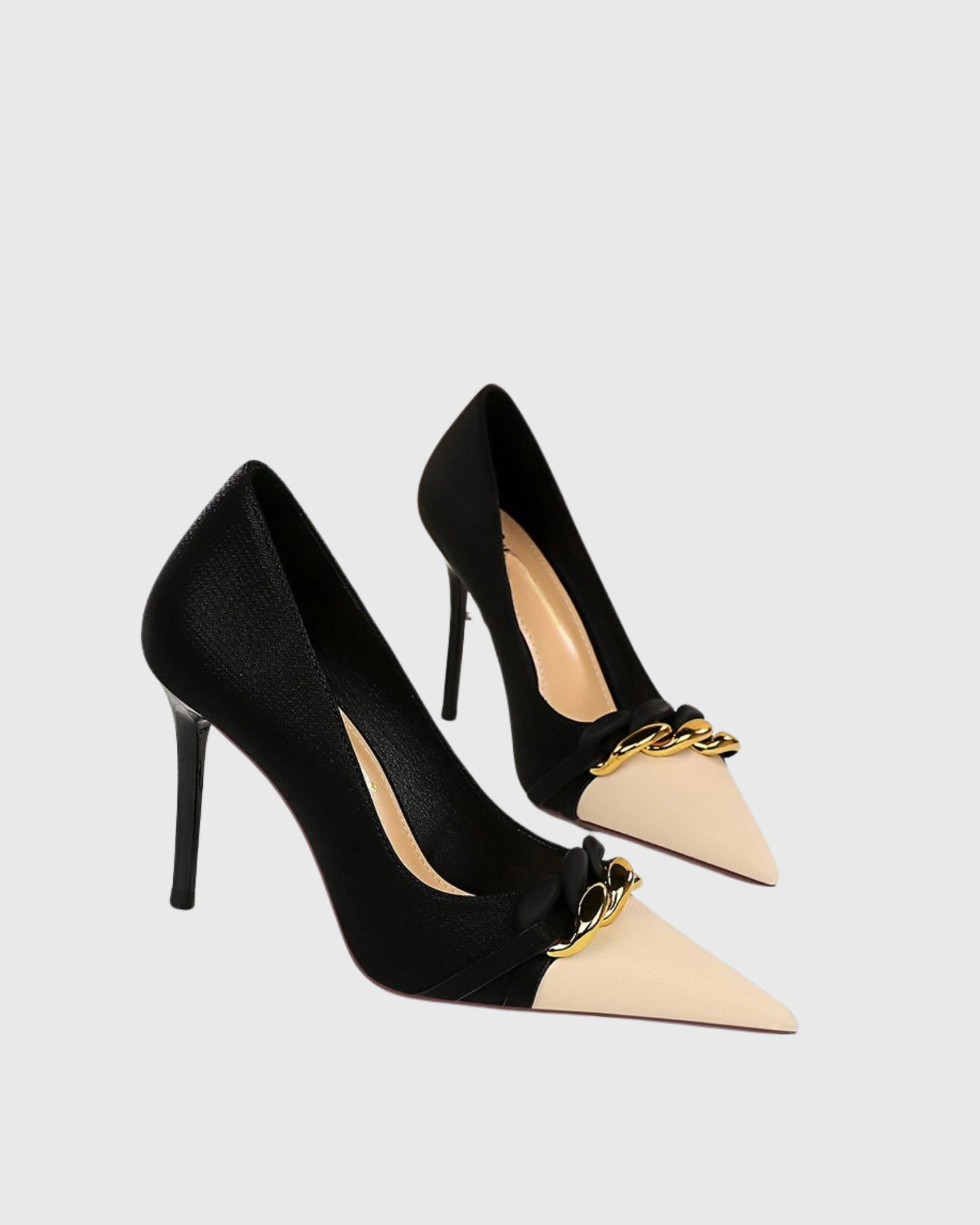 Sapir Chain Splicing Pumps In Black