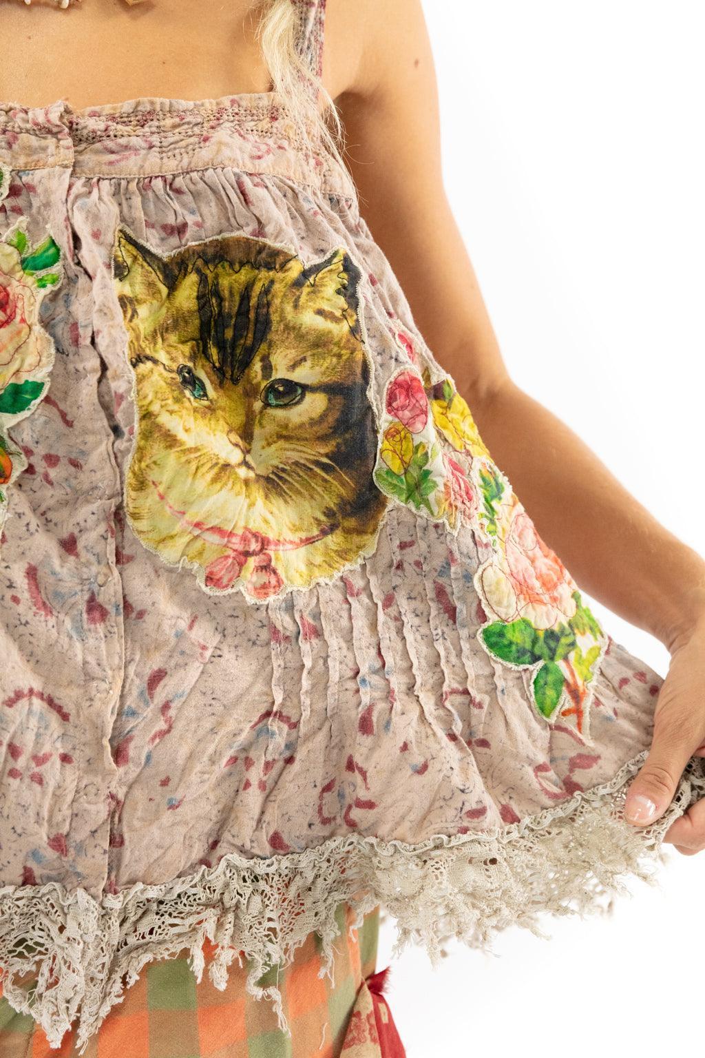 Appliqué Cat Amor Tank