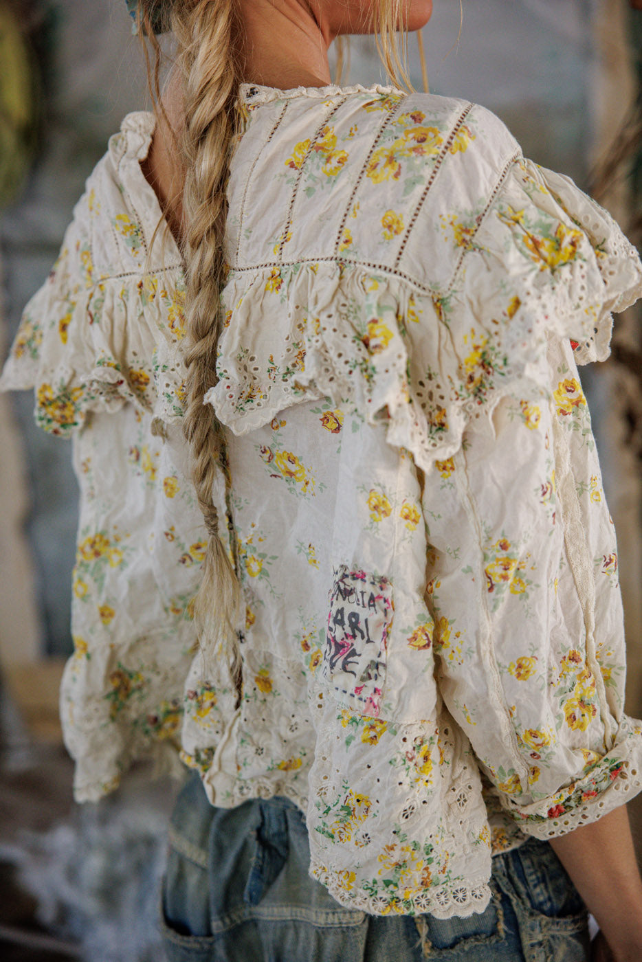 Eadred Eyelet Blouse