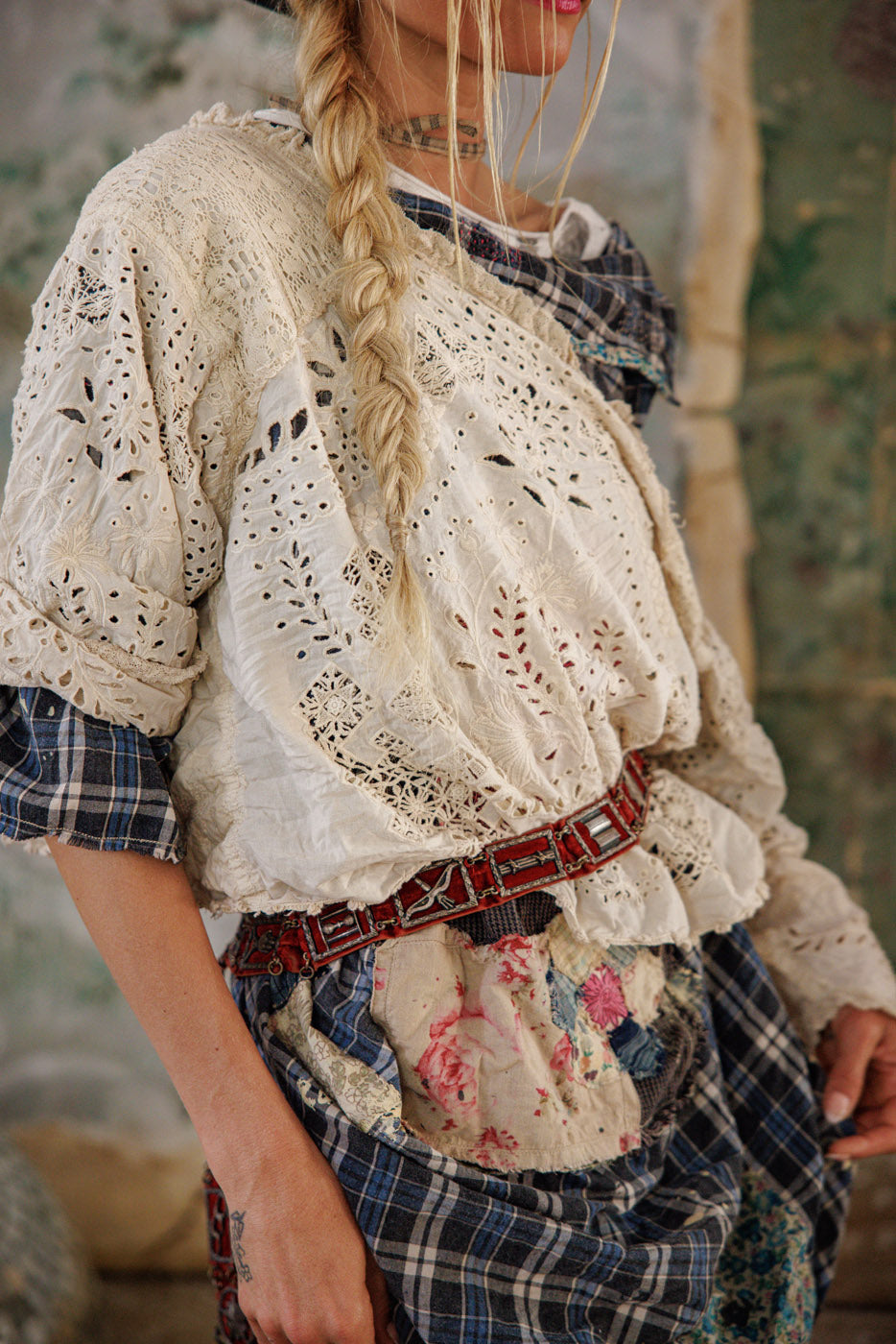 Eyelet Adelise Blouse