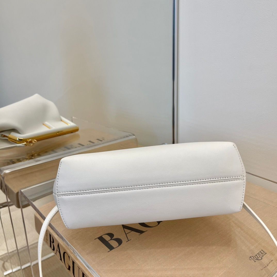 FI First Small White For Women, HandBags, Shoulder And Crossbody Bags 10.2in/26cm FF 8BP129ABVEF1C76