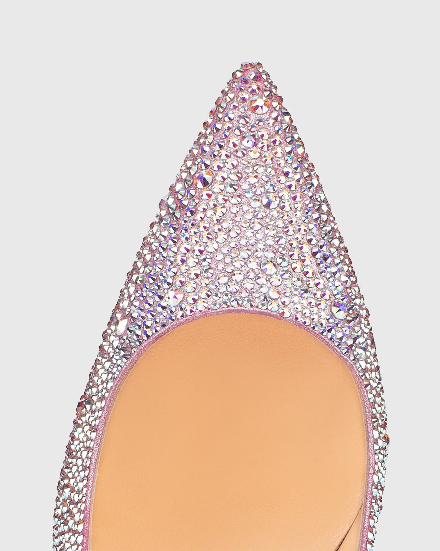 Yenge Rhinestone Embellished Pumps In Pink