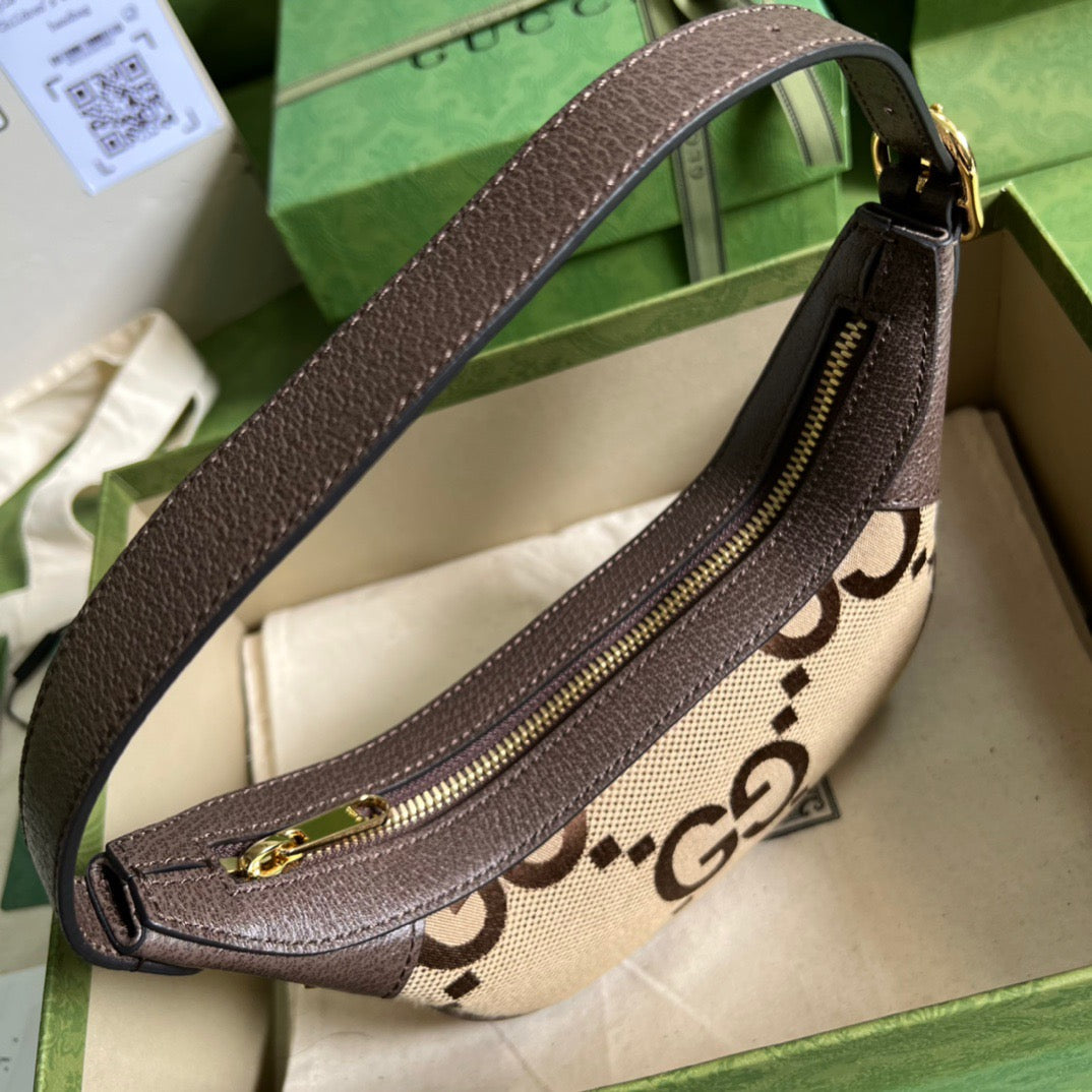 gg Ophidia Jumbo gg Mini Bag Brown For Women, Women’s Bags 7.9in/20cm gg 658551 UKMDG 2570