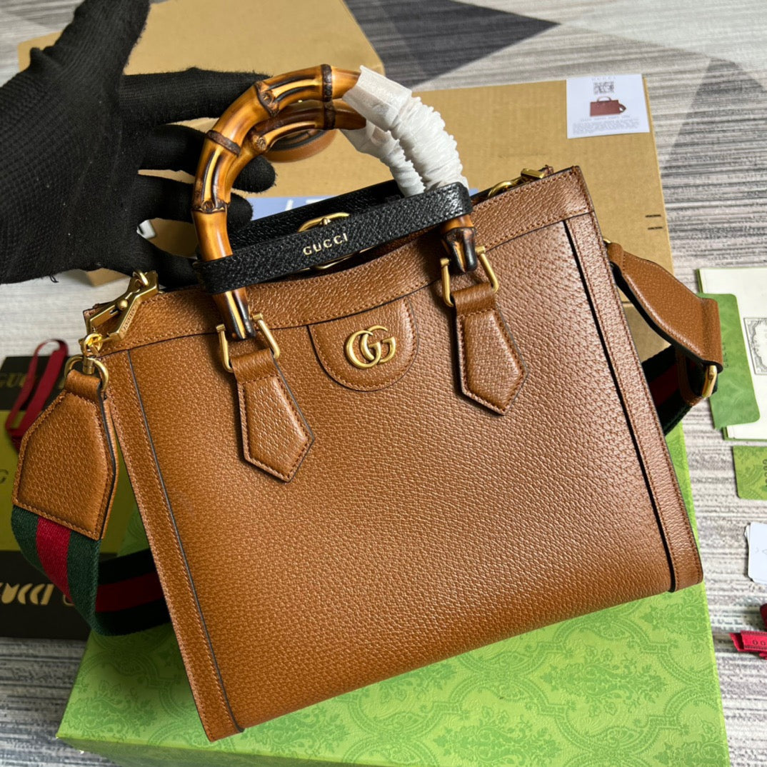 gg Diana Small Tote Bag Red For Women, Women’s Bags 11in/27cm gg