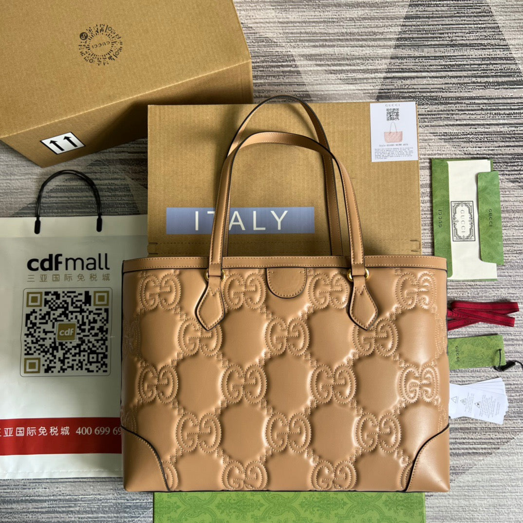 gg Medium Tote Beige For Women, Women’s Bags 15in/38cm gg 631685 UM8IG 9500