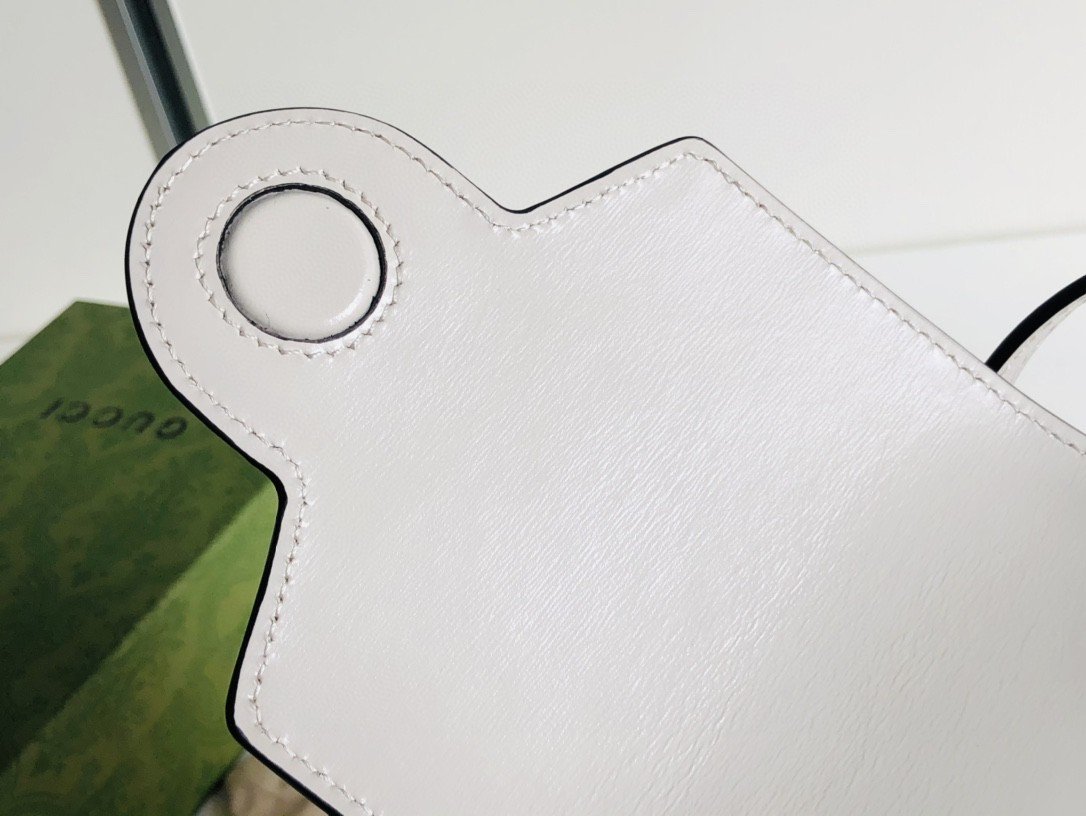 gg Horsebit 1955 Mini Bag For Women White 6.7in/17cm 625615