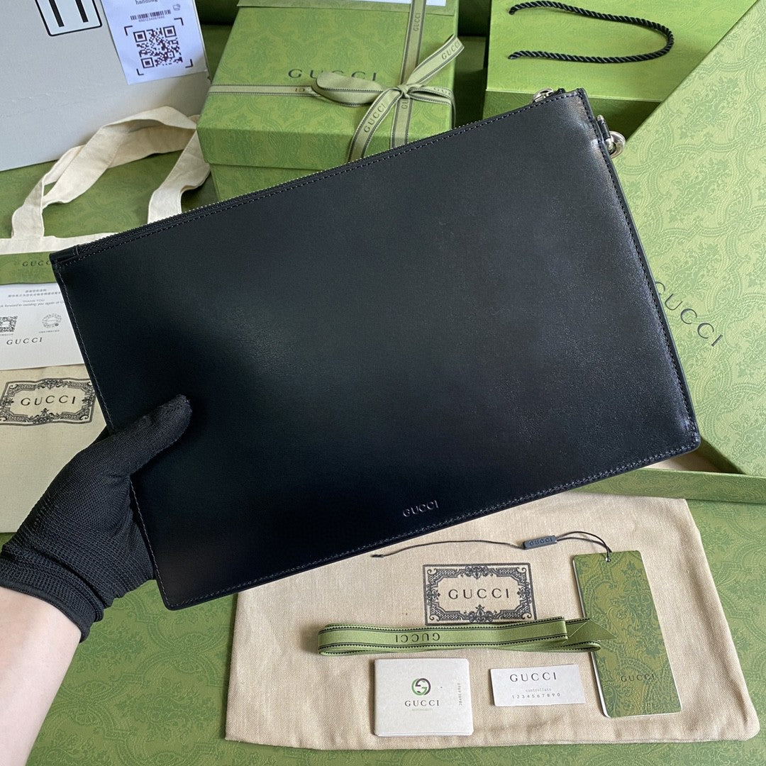 gg Marmont Pouch Black 31cm gg 475317 DJ20T 1000