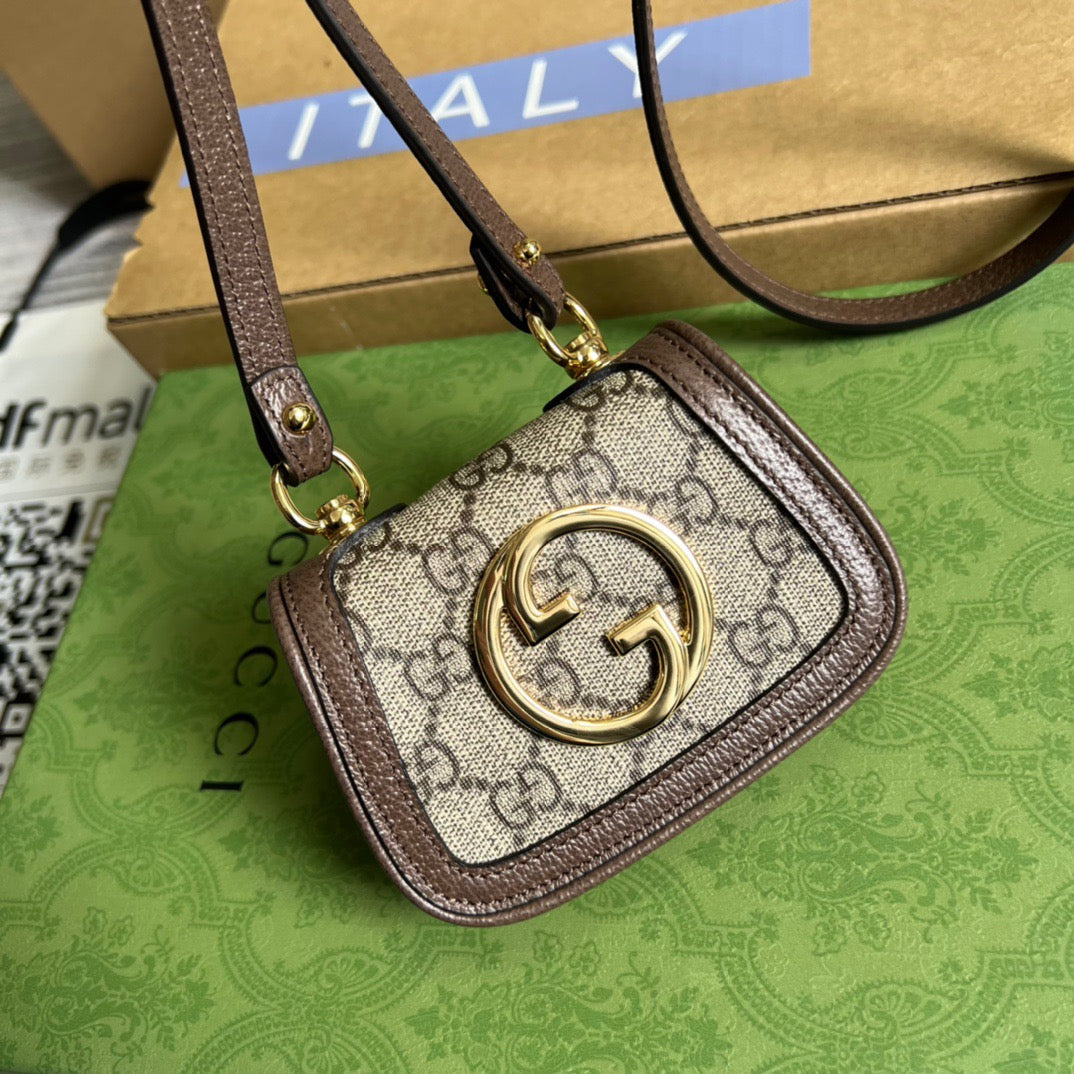 gg Blondie Card Case Wallet Beige For Women, Women’s Bags 4.5in/12cm gg 698635 K9GSG 8358