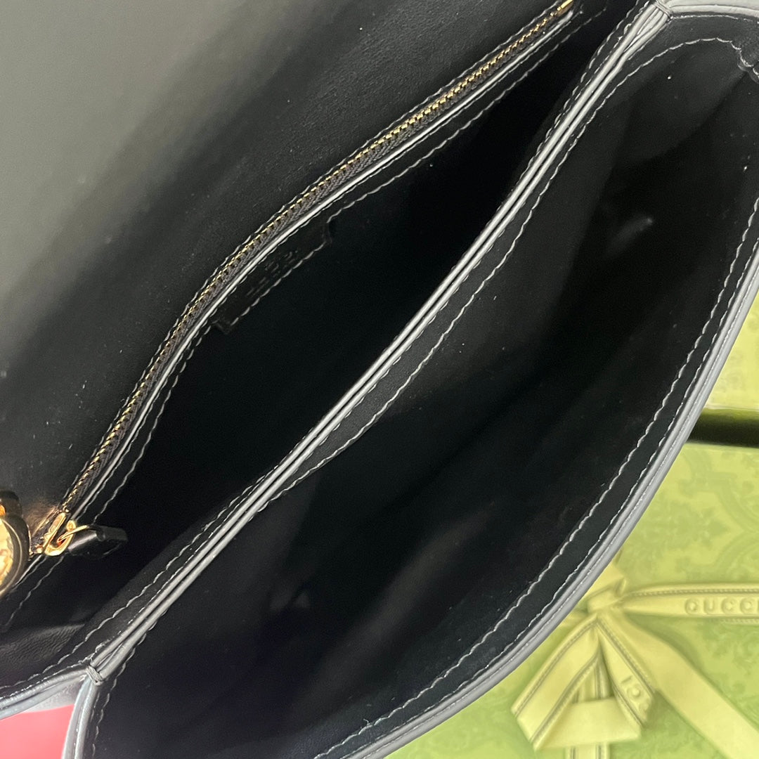 gg Blondie Mini Bag Black For Women, Women’s Bags 11.4in/29cm gg