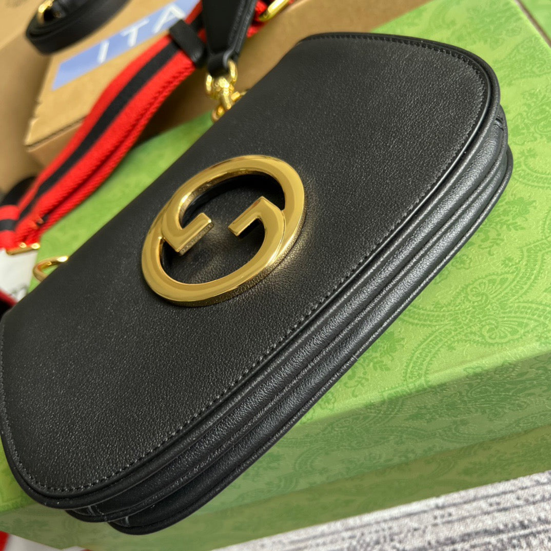gg Blondie Mini Bag Black For Women, Women’s Bags 8.7in/22cm gg 698643 UXXAG 1064