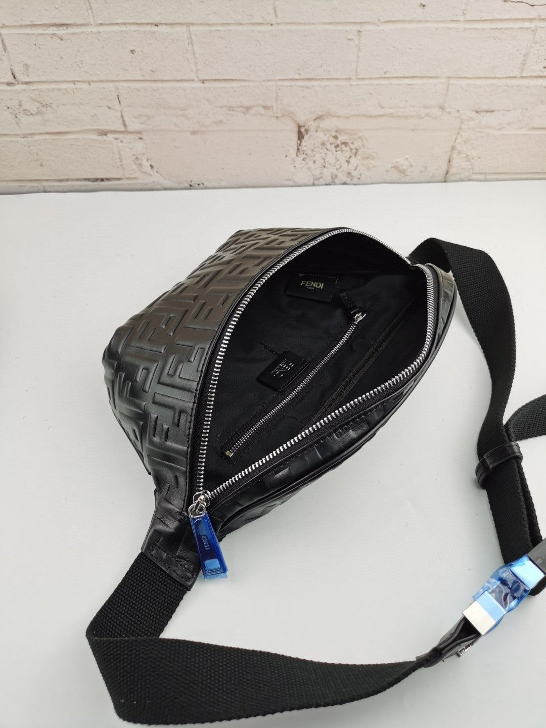 FI Belt Bag Black For Men, Men’s Bags 18.1in/46cm FF 7VA434A72VF0GXN