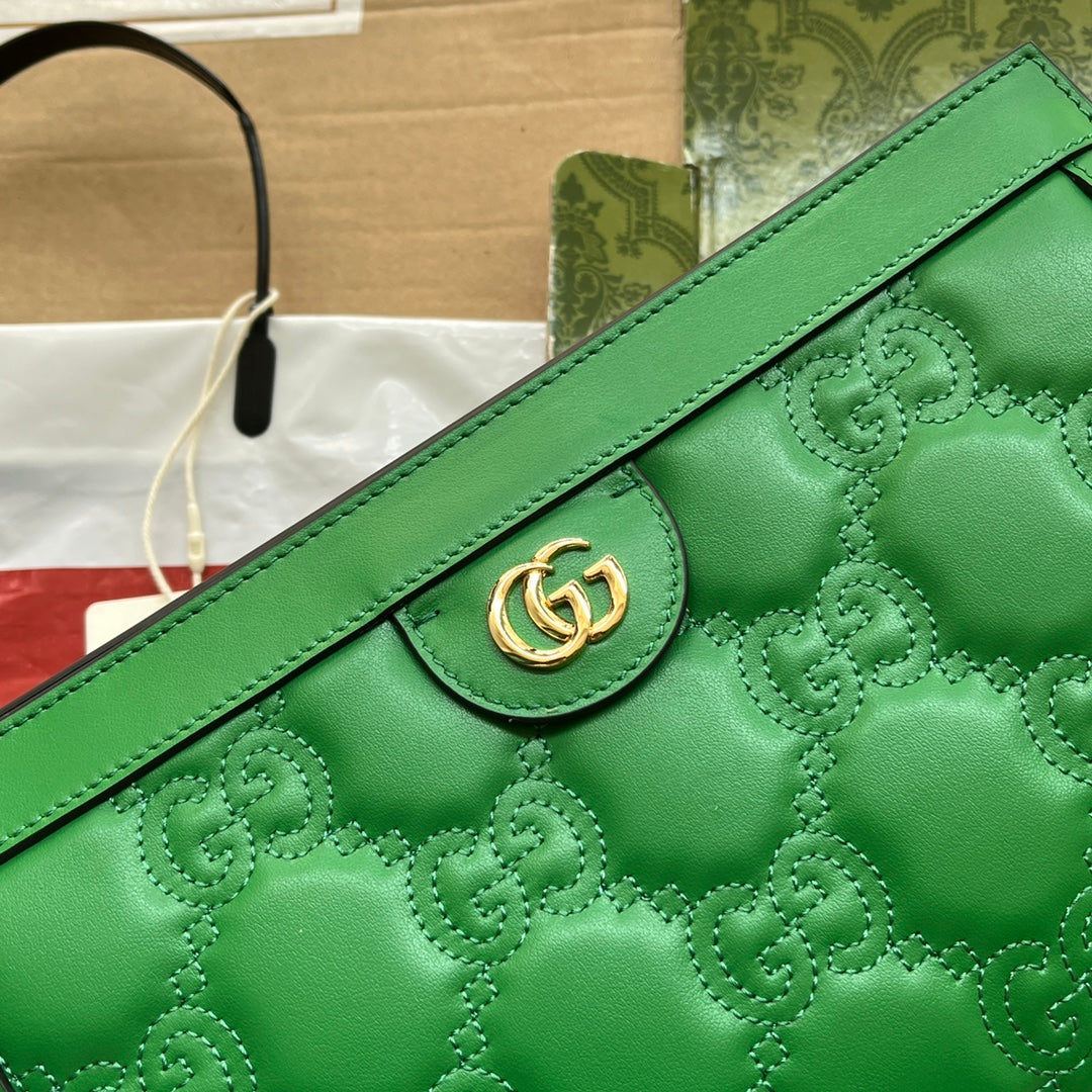gg Matelassé Small Bag Green For Women, Women’s Bags 10.2in/26cm gg