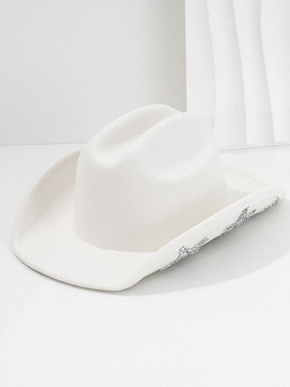 Fashion Retro Diamond Star Western Cowboy Hat