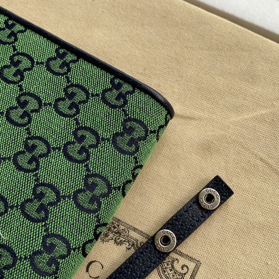 gg Mini Bag In Green gg Canvas For Women 7in/18cm gg 657582