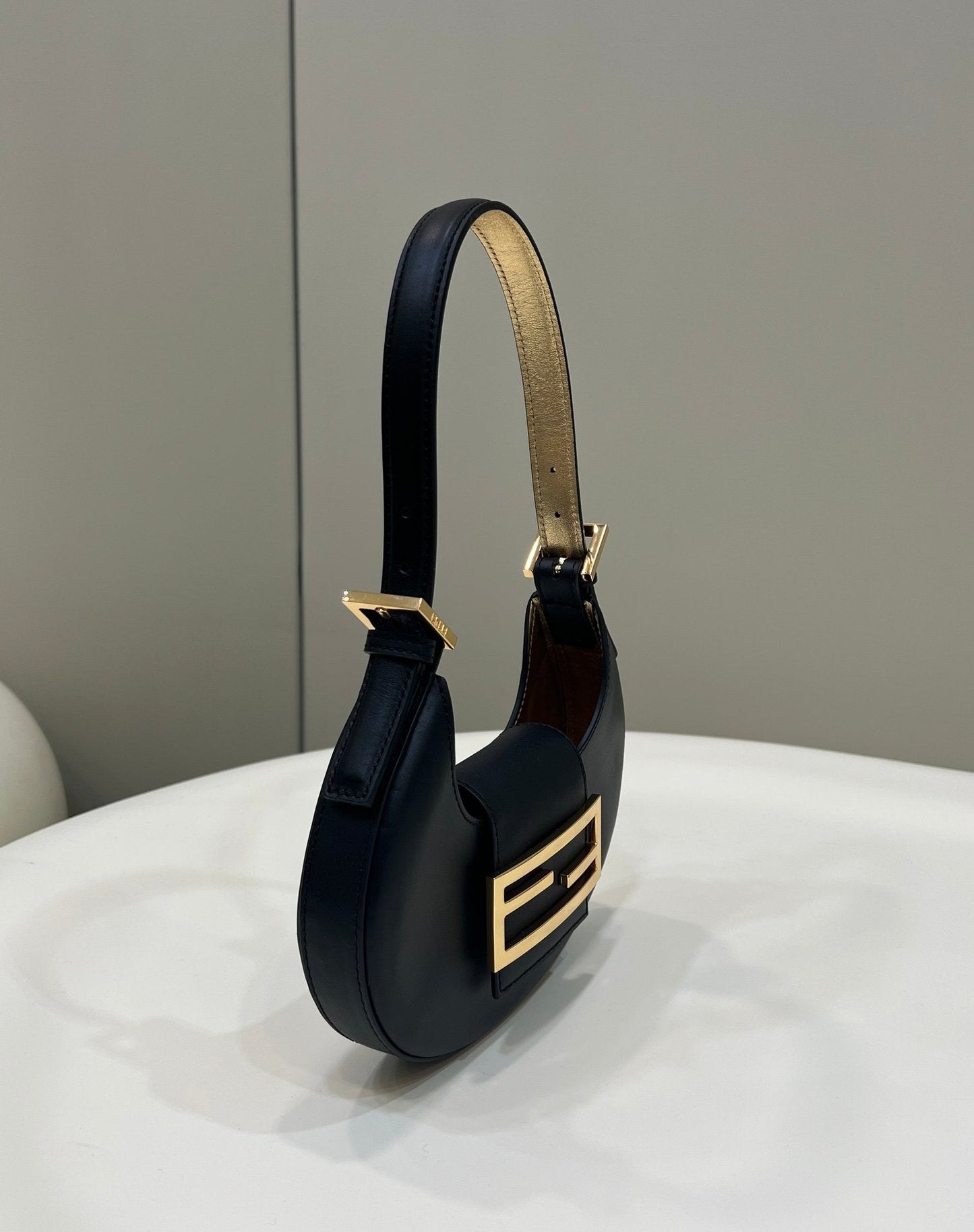 FI Cookie Black For Women, Handbags, Shoulder Bags 7.4in/19cm FF 8BS065AAIWF0KUR