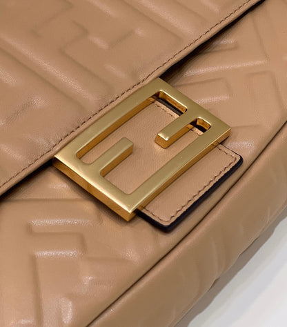 FI Baguette Brown For Women, Handbags, Shoulder And Crossbody Bags 10.6in/27cm FF 8BR600