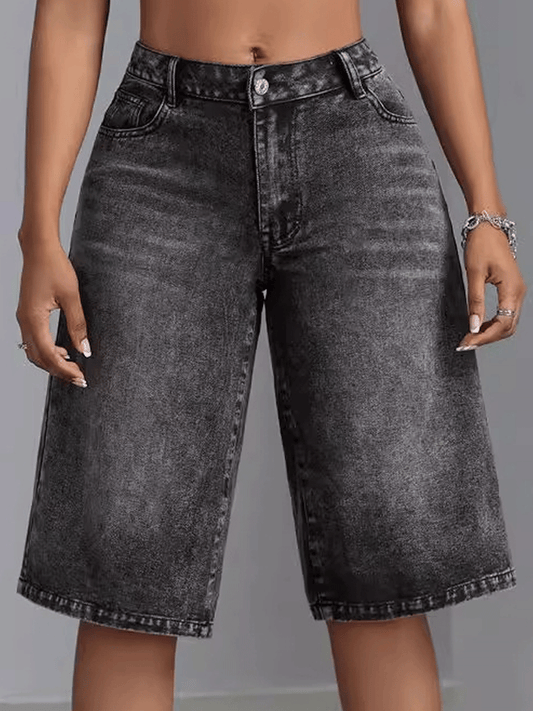 Fashion Breeches Denim Shorts