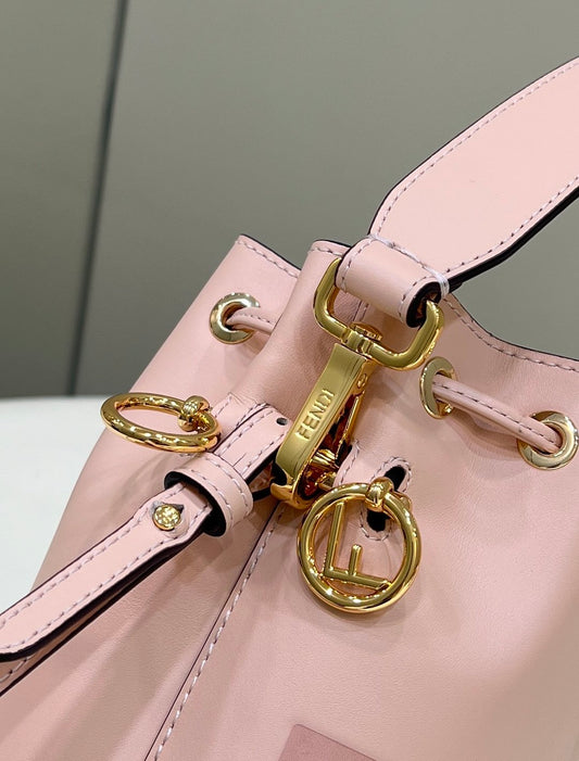 FI Mon Tresor Pale Pink For Women, Handbags, Shoulder And Crossbody Bags 7.1in/18cm FF 8BS010AC9LF14N1