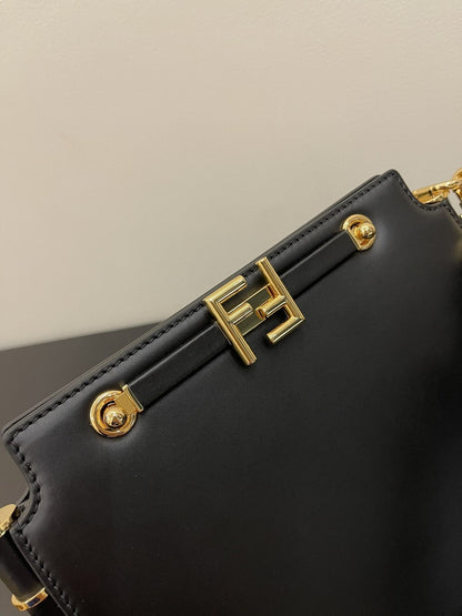 FI Touch Black Bag For Woman 19cm/7.5in