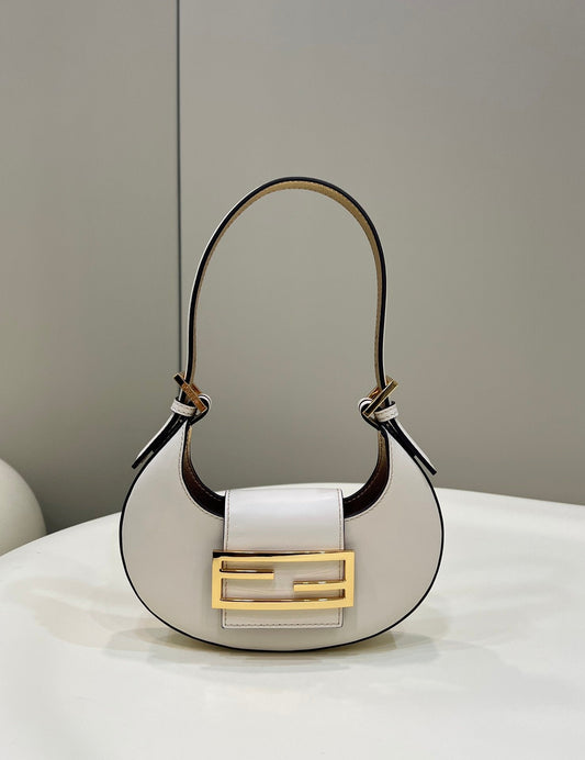 FI Cookie White For Women, Handbags, Shoulder Bags 7.4in/19cm FF 8BS065AAIWF0K7E