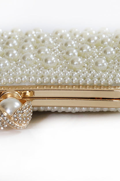 Formal Party Pearls Chain Handbag