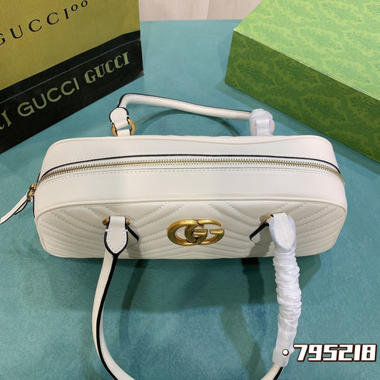 GG MARMONT SMALL TOP HANDLE BAG
